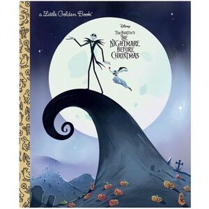 The Nightmare Before Christmas by A Little Golden Book Brand New
